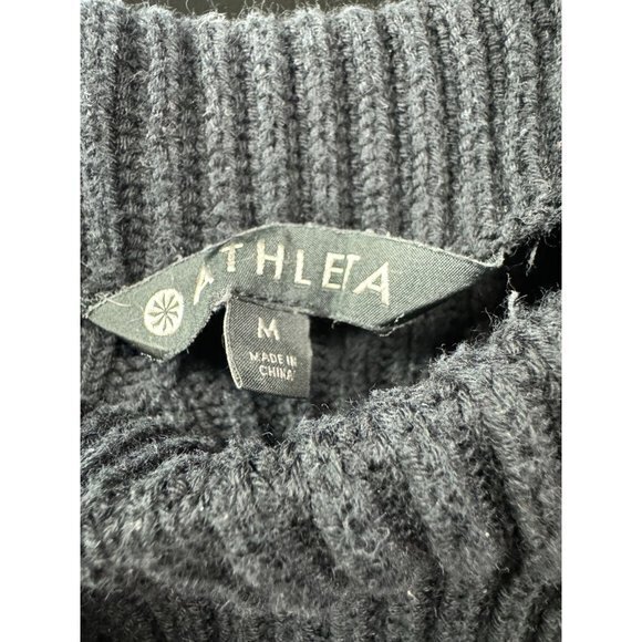 ATHLETA BLACK SWEATER SIZE M | D1 - Picture 2 of 5